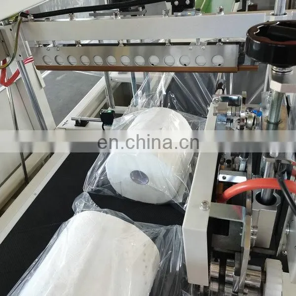 Automatic Maxi Roll Paper Shrink Packing Machine photo-5