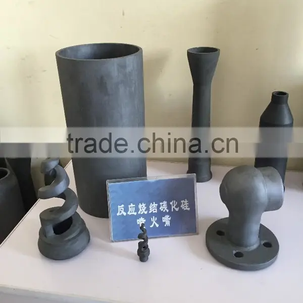Heating Resistance Special Shape of SiC-Si3N4 Brick , High Chemical Resistance, Long Life Time photo-4