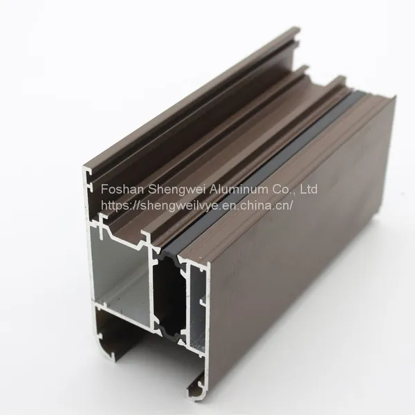 Aluminium Profiles Factory Custom Aluminum Alloy Extrusion Profiles Thermal Break Windows & Doors photo-2