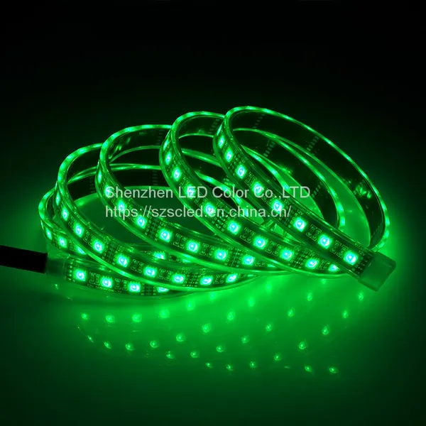 Favorable Price Easy To Carry LC5050 Single Color BLUE 72 Pixel /m 17.3w/m DC24V White PCB Led Strip Light photo-4