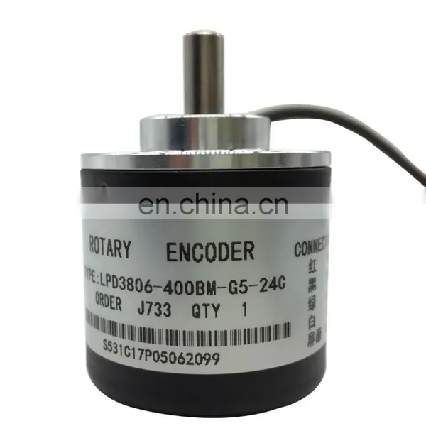 Rotary Encoder 400 Pulses Incremental Optical Rotary Encoder AB Two-phase 5-24V 400 Pulses Incremental Optical photo-4