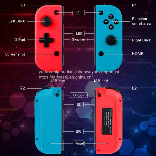 Switch Gamepad Joy-Con Controller NS Switch Pro Bluetooth Wireless Gamepad photo-4
