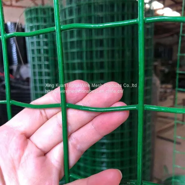 100 X 50 mm Green Plastic Coated Holland Garden Wire Mesh photo-2