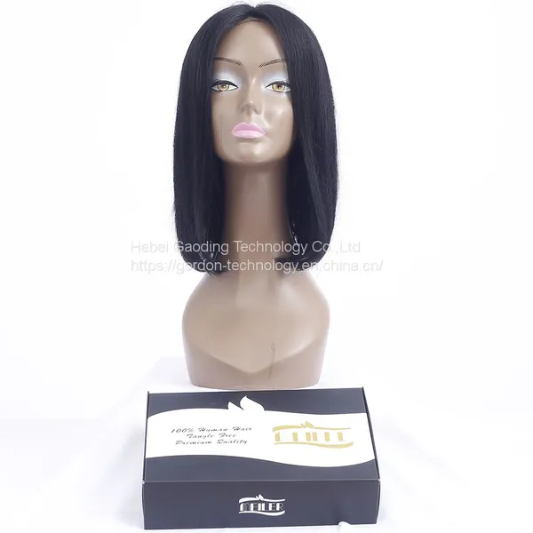High Ending Natrual Color Human Hair Bob Wig photo-2