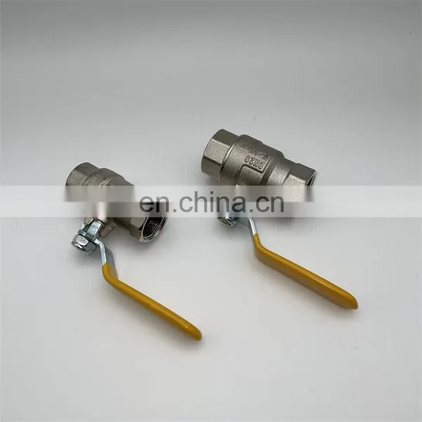 Latest Hot Selling High Quality Custom 1/2 3/4 Zhejiang Zinc Alloy Threaded Long Handle Ball Valve photo-3