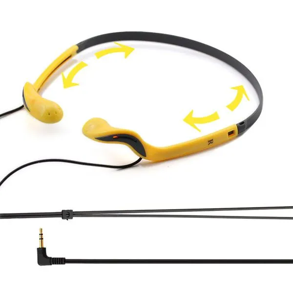 Office Phone Waterproof Two Way Radio Wired Headphones Headset photo-5