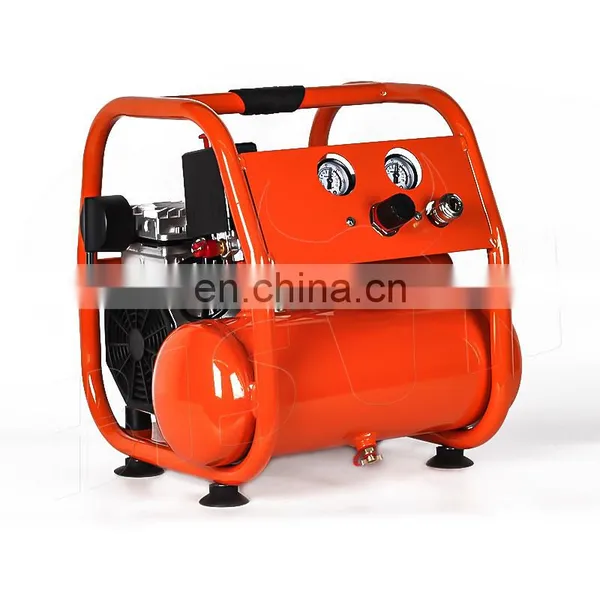 Bison 6 L Small 1100W Silent Oil Free Air Compressor 1.5Hp Low Noise Portable Oilless Air Compressor photo-3