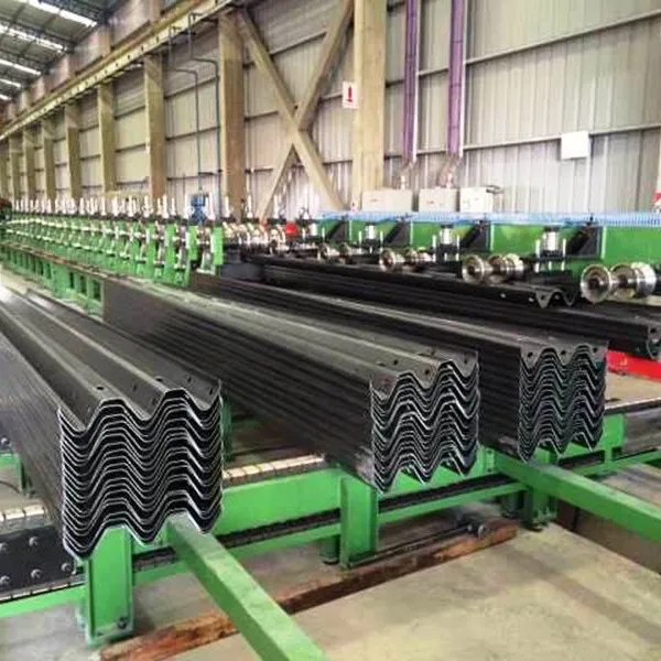Aluminum-Zinc Alloy Coated Steel Sheet Highway Crash Beams Guardrail 2 or 3 Waves Making Machine Manufacture Machinery Production Line photo-5