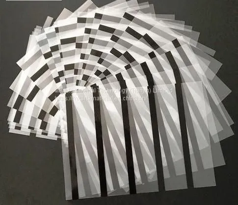 0.1mm A4 Smart Card Material Magnetic Stripe Coated Overlay Film