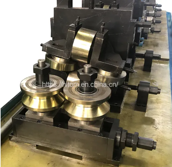 Strong Robust Longitudinal Seam Cold Formed Profile Cross Section Making Machine photo-2