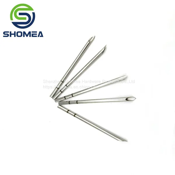 Shomea Customized Laser Marking 304/316 Stainless Steel Piercing Needle photo-3