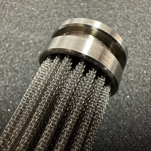 Customized Connector Pleated Sintered Filter Cartridges photo-3