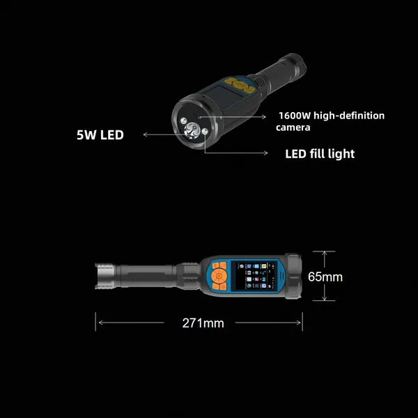 Intelligent Patrol, Strong Light Flashlight, High-definition Photography and Video Recording, 4G Networking, GPS, Beidou Positioning, Instant Communication Transmission photo-3