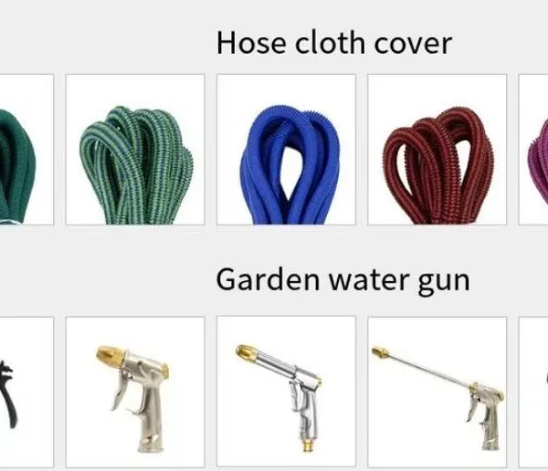 Garden Watering Expandable Hose Latex Inner Tube Magic Garden Hose With Nozzle photo-2