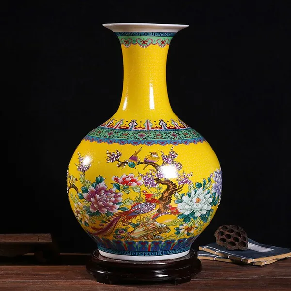 Ceramic Vase Flower Vase Ceramic Ornament photo-4