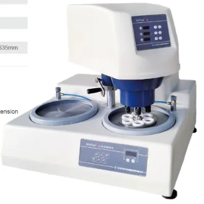 HST With 1-Year Warranty Double-Disc Grinding and Polishing Testing Equipment Machine HST-MP2C for Lab photo-5
