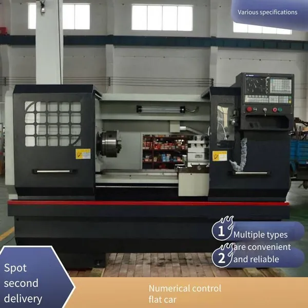 Ck6140 Cnc Lathe With High Precision Automatic Loading and Unloading Manipulator for Horizontal Machining photo-5