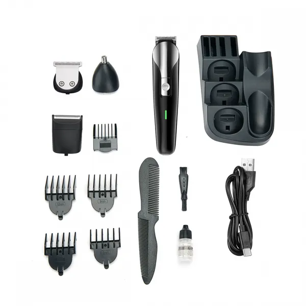 Cordless Rechargeable Men Hair Trimmer, Ideal for Neckline Outlining & Body Grooming photo-2