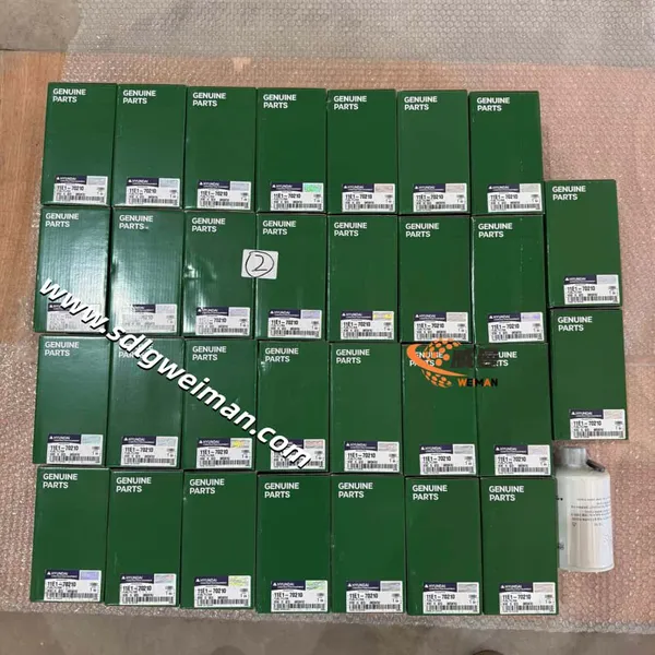 Hyundai Filter Fuel 11E1-70210 11NA-70110 11E1-70010 for Hyundai Excavator photo-2