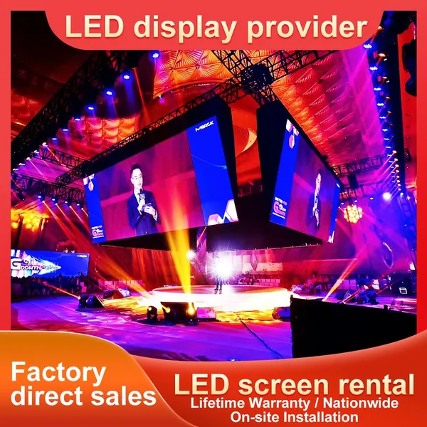 Stage LED Rental Screen Indoor Outdoor Combination Detachable Portable Storage Wedding Exhibition Performance Seamless Splicing Screen photo-2