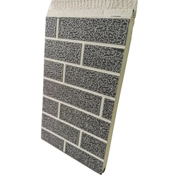 Fire Proof Water Proof Pu Sandwich Panel Roof Price Standing Seam Insulated Aluminum Roof Panels for Gazebo PU Sandwich Panel photo-5