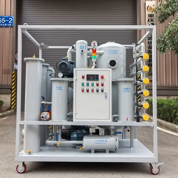 ZJR Series Transformer Oil Regeneration Purifier Machine