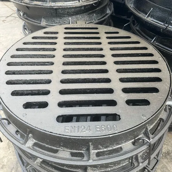 High Quality Jingdong Brand ISO 9001 Certified Round Ductile Iron Manhole Cover Heavy-duty for Road Drainage Customizable photo-2