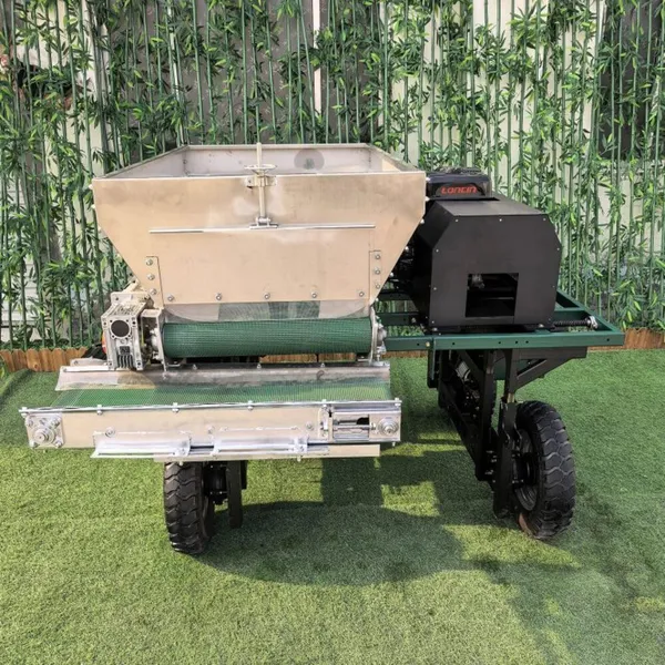 SPRD500 Tractor Spreader Direct-Drive Transmission Remote Control Spreading Rice Fertilizer Spreader Machine For Nurseries
