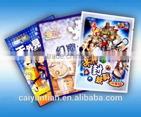 Card Head Plastic Bag/ High Quality OPP Bag for Card /game Card Package Bag photo-3