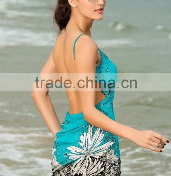Wholesale Sexy Floral Printed Beach Pareo photo-3