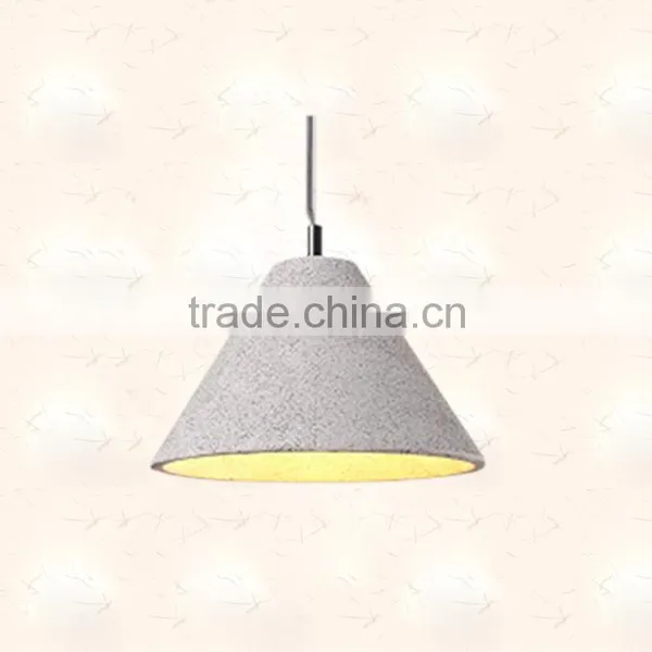 HR-88312015New Arrival Concrete Light Gesso Cement Cement Pendant Lamp Ceiling Lighting