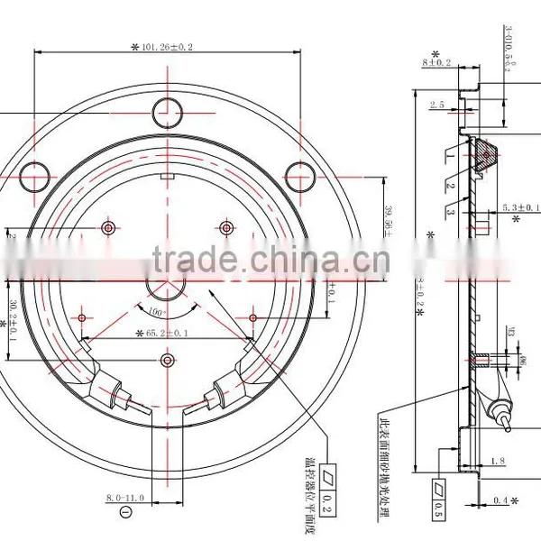 Stainless Steel Heating Plate for Electric Kettle1800W 230V photo-3