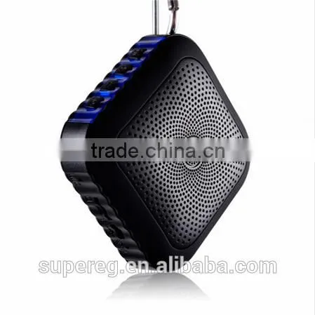 Best Quality Outdoor Sports Mini Protable Alloy Body Bluetooth Speaker Keychain Stereo With FM Radio TF Slot Home Amplifier photo-4