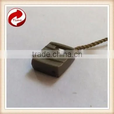 Army Green, Plastic Labels, LOGO-free,Manufacture China Plastic String Hang Tag for Clothing photo-3