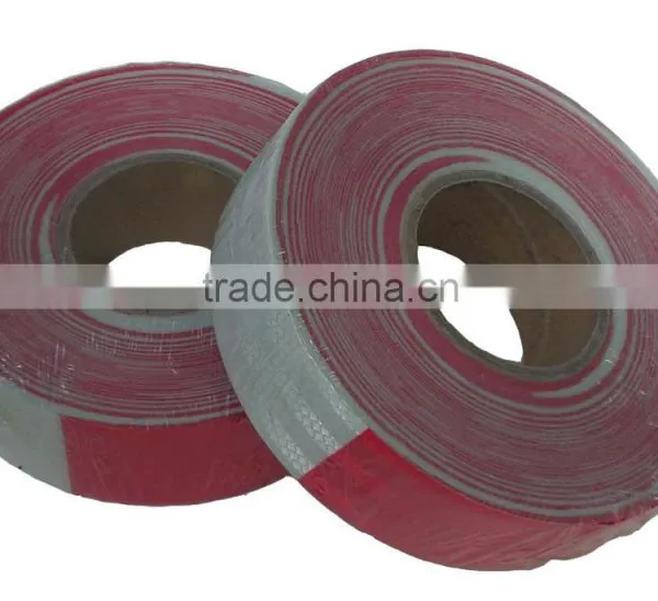 Red White Reflective Rolls Signing/truck Reflective Tape Supplier's Choice photo-4