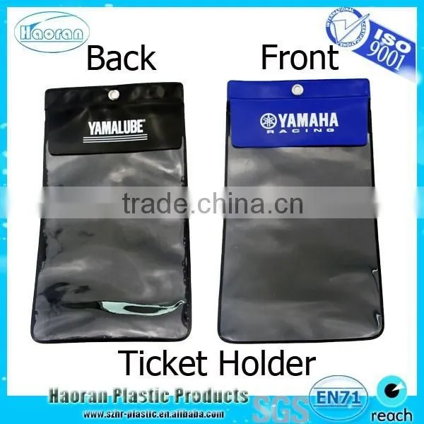 Vinyl Plastic Jacket Bag for Tickets and Documents photo-5