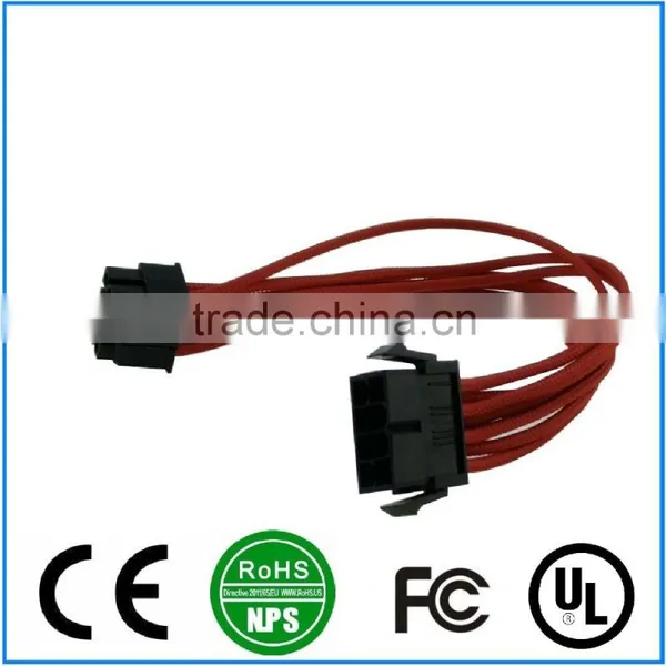 8Pin Male to Female PSU Extension Cable Sleeved photo-6
