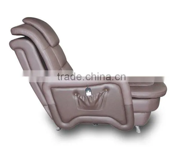 Genuine pu Leather Sofa European Recliner Chair Supplier's Choice photo-3