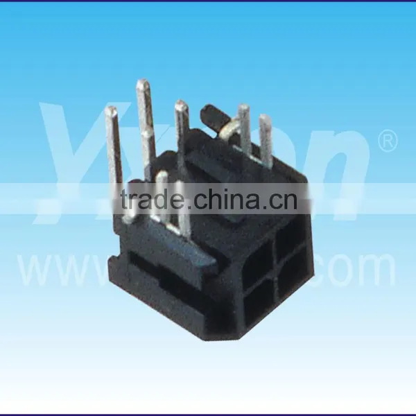MX 3.0mm Pitch 2 Pin Dual Row Right Angle Wafer&Housing Connector photo-3