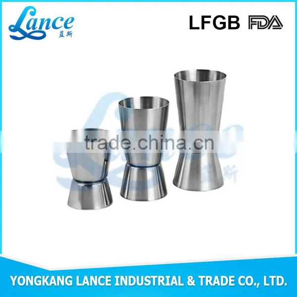 Factory Sale di Protein Shaker Bottles Stainless Steel Measuring Jiggers 1/2cl photo-2