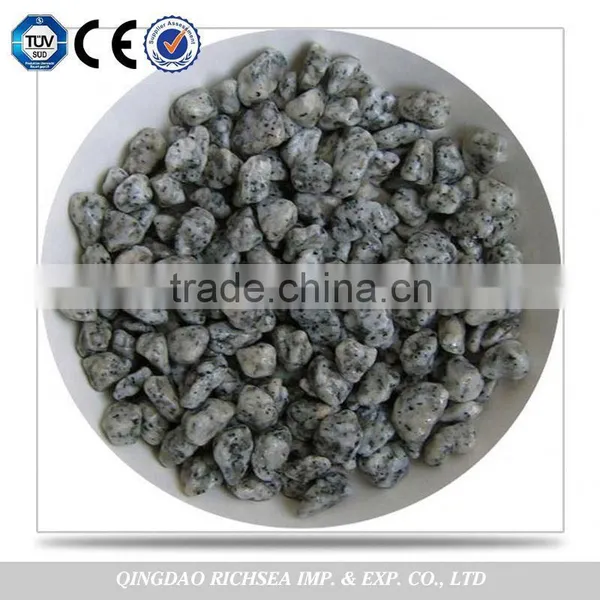 Natural Polished Granite Graden Black Cobble Pebble Stone Flooring photo-6