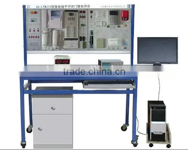 Technology Practice Training Equipment Vocational Skill Education Kit XK-LYMJ1A Intelligent Building Entrance Gguard Trainer photo-2