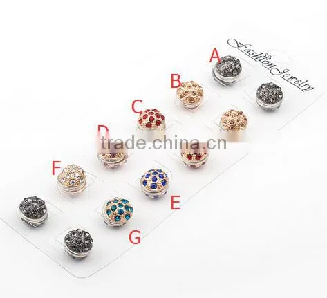 Fashion Round Ball Shape Rhinestone Hijab Pins/ Supplier's Choice photo-6
