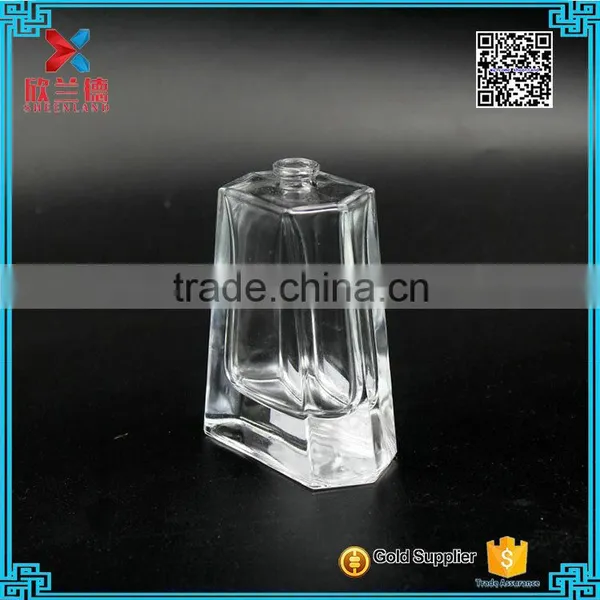 Hot Selling 80ml Triangle Shape Glass Perfume Bottles With Pump Spray photo-5