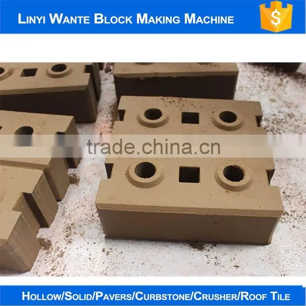 2016 Hot Selling Factory Price WT1-25 Clay Interlocking Bricks Block Making Machine Production Line photo-6