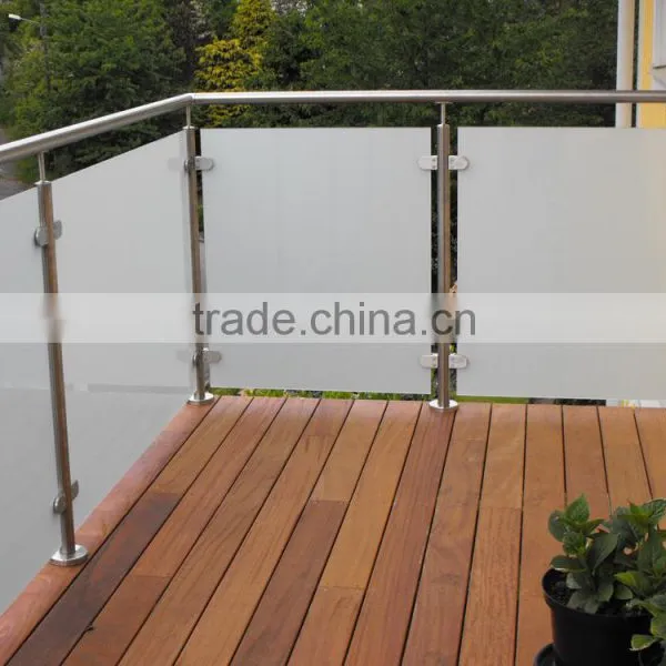 Square Stainless Steel Fence Post Prices Construction Glass Railing photo-3