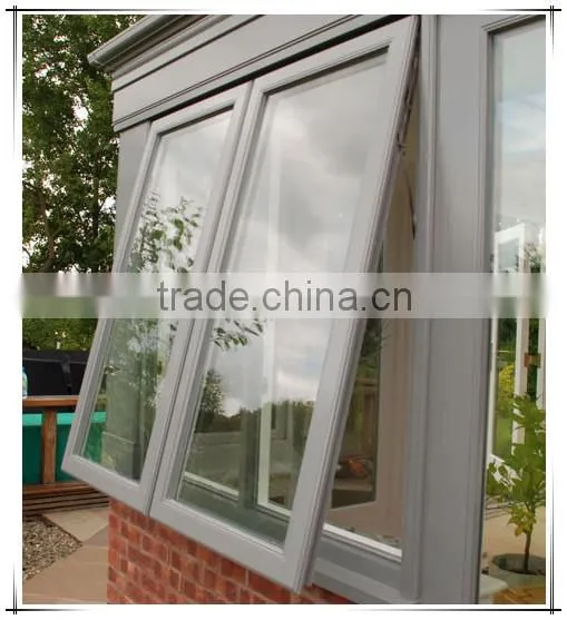 UPVC Profile Awning Window and PVC Top Hung Window photo-2