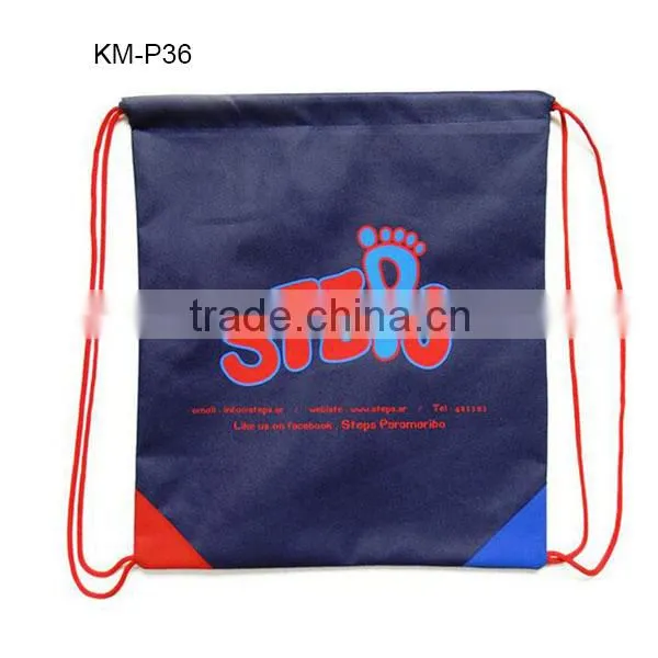 Yiwu Wholesale Promotion Polyester Travel Cinch Pack Bag photo-3