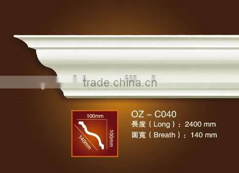 Interior PU Material Crown Cornice