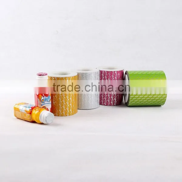 JC FOB Bottle Plastic Laminated Packing Film,cover Sealing Wrapping,peelable Lids Film for Sale